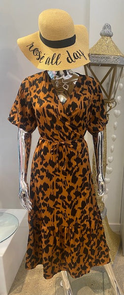 Leopard Brown Dress