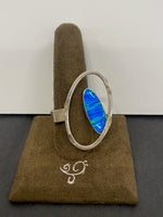 SS 1X Opal Ring Size 9
