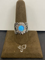 SS 1X Opal Ring Size 7.5