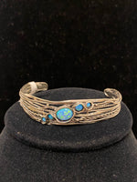 SS Opal Cuff Bracelet