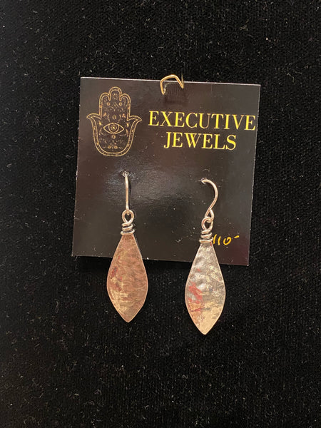 SS Hammered Earring