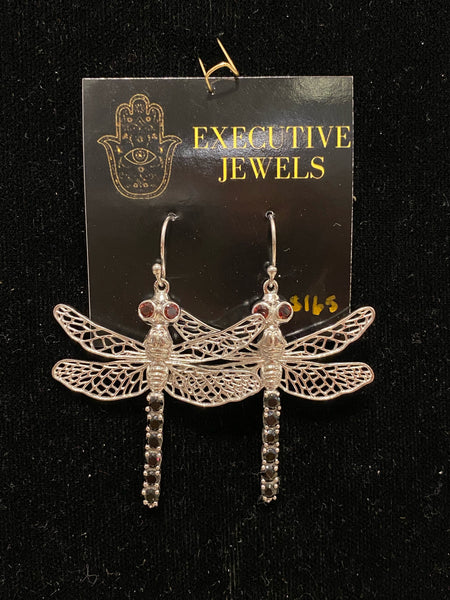 SS Dragonfly Earring