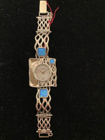 SS Watch 6 3/4” with Opals