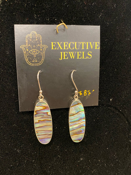 SS Abalone Earring