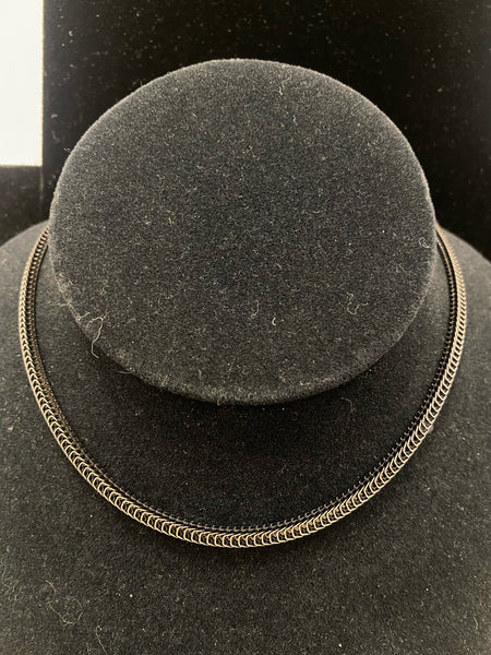 Stainless Black 22" Necklace