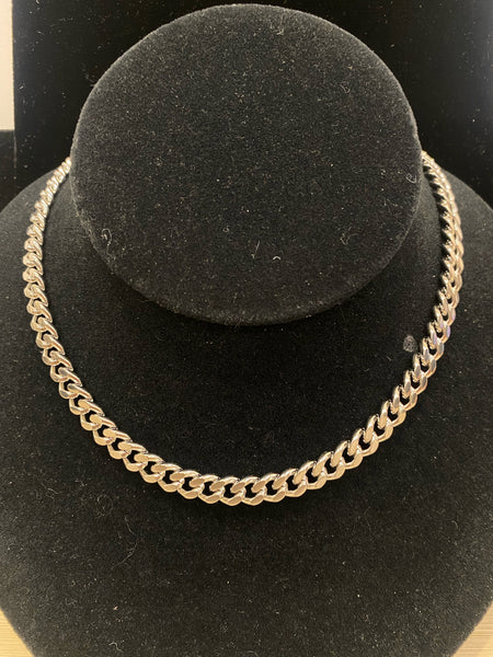 Stainless Curb 20" Necklace