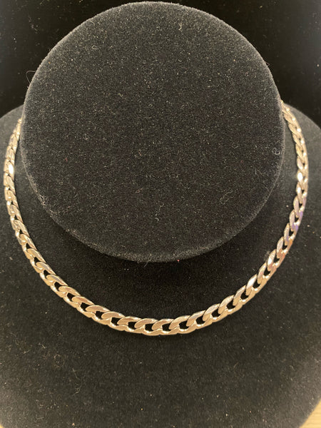 Stainless Curb 22" Necklace
