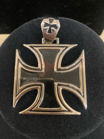 Stainless Large Cross Pendant